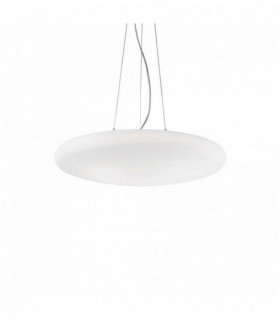 SMARTIES BIANCO weiße Pendelleuchte 3 Lampen Durchmesser 33 cm