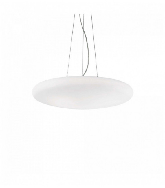 SMARTIES BIANCO lámpara colgante blanca 3 bombillas Diámetro 33 Cm