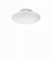 Plafonnier Blanc SMARTIES BIANCO 3 ampoules Diamètre 14 Cm