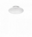 SMARTIES BIANCO white ceiling light 2 bulbs
