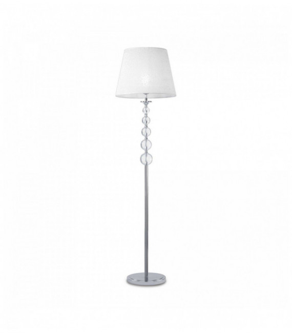 Lampada da terra STEP bianca 1 lampadina