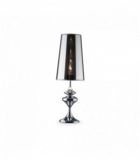 Lámpara de mesa Cromo ALFIERE 1 bombilla de metal
