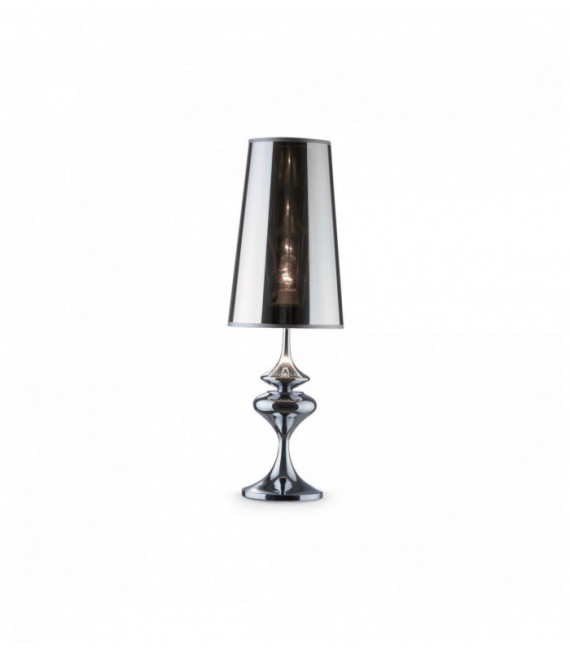 Lámpara de mesa Cromo ALFIERE 1 bombilla de metal