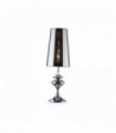Table lamp Chrome ALFIERE 1 metal bulb