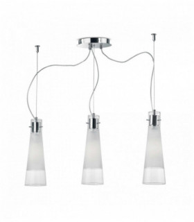 Suspension Transparente KUKY 3 ampoules