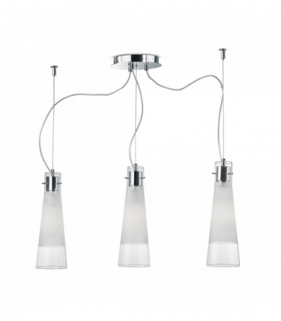 KUKY Transparent Pendant 3 bulbs