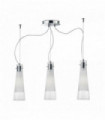 KUKY Transparent Pendant 3 bulbs