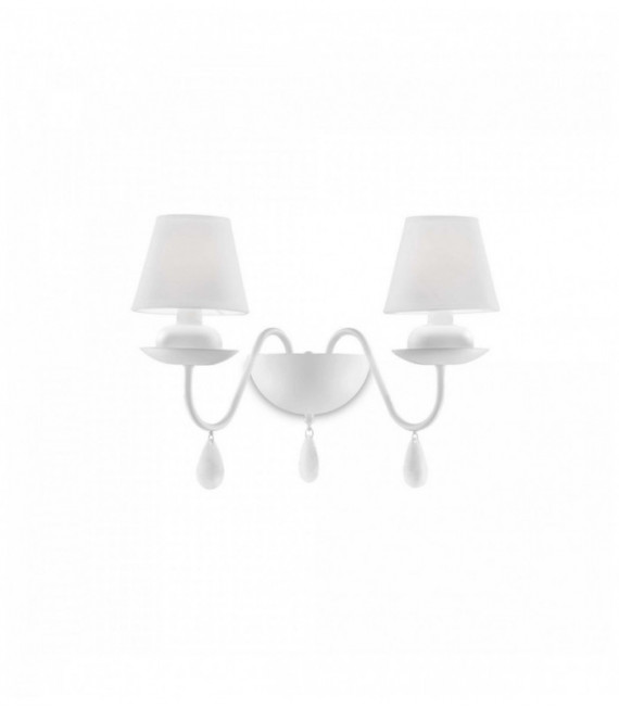 Applique murale Blanche BLANCHE 2 ampoules