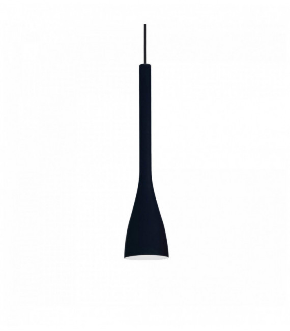 Black pendant light FLUT 1 bulb Diameter 50 Cm