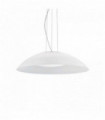 Suspension Blanche LENA 3 ampoules Largeur 11 Cm