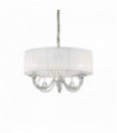 SWAN white pendant light 3 bulbs