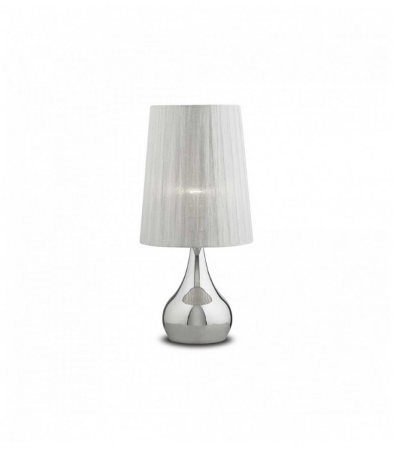 Silber ETERNITY Tischlampe 1 Metallbirne