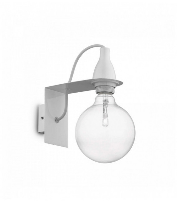 Applique bianca MINIMAL 1 lampadina