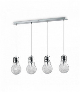 Aluminium Pendelleuchte LUCE MAX 4 Lampen