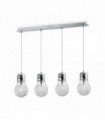 Suspension Aluminium LUCE MAX 4 ampoules