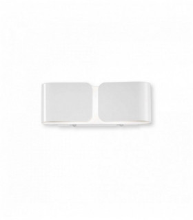 Aplique CLIP blanco con 2 luces