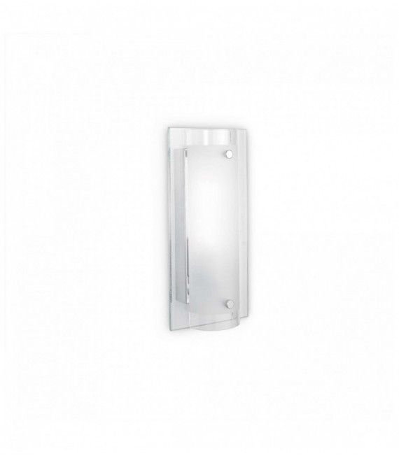 TUDOR Transparente Wandleuchte 1 Glühbirne