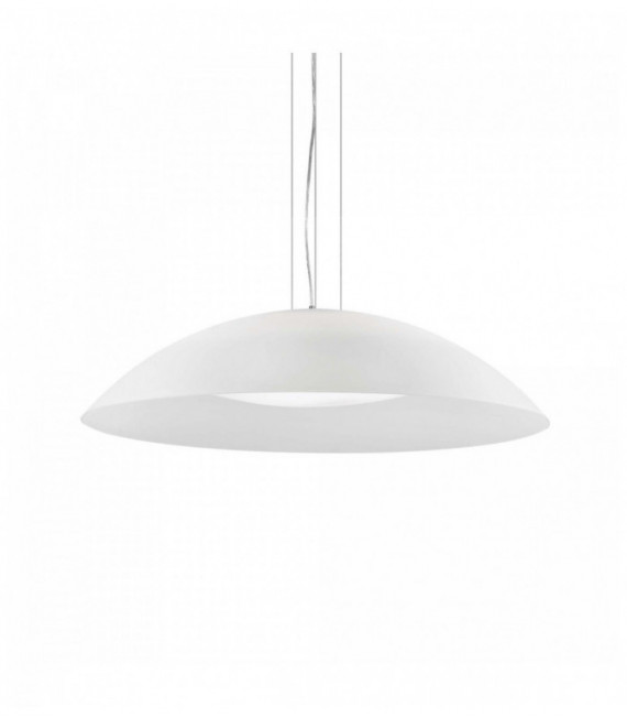 Suspension Blanche LENA 3 ampoules Diamètre 64 Cm