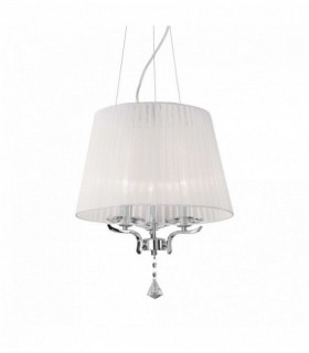 PEGASO white pendant light 3 bulbs