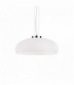 ARIA white pendant lamp 1 bulb
