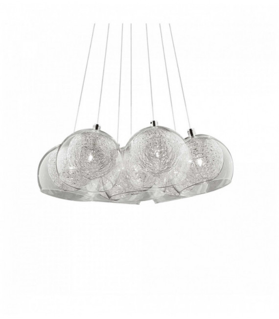 Aluminum suspension CIN CIN 7 bulbs
