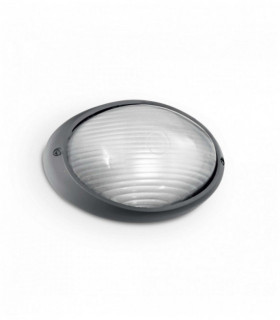 Anthrazit MIKE Wandleuchte 1 Glühlampe Anthrazit