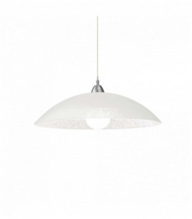 Lampada a sospensione LANA bianca 1 lampadina Altezza 38 Cm