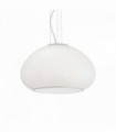 Suspension Blanche MAMA 3 ampoules Diamètre 40 Cm