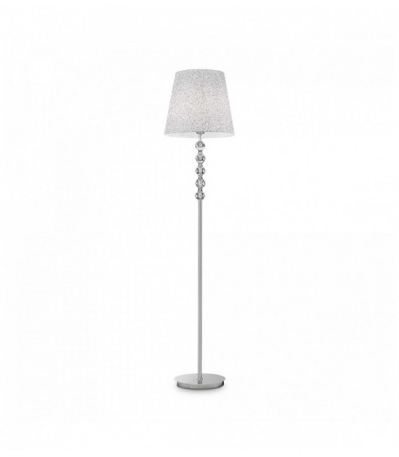 Chrom Stehlampe LE ROY 1 Glühbirne