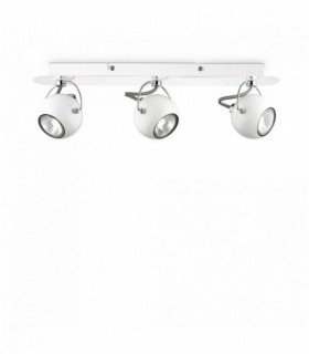 LUNARE white wall light 3 bulbs