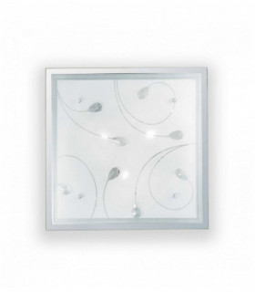 ESIL Transparent ceiling light 3 bulbs