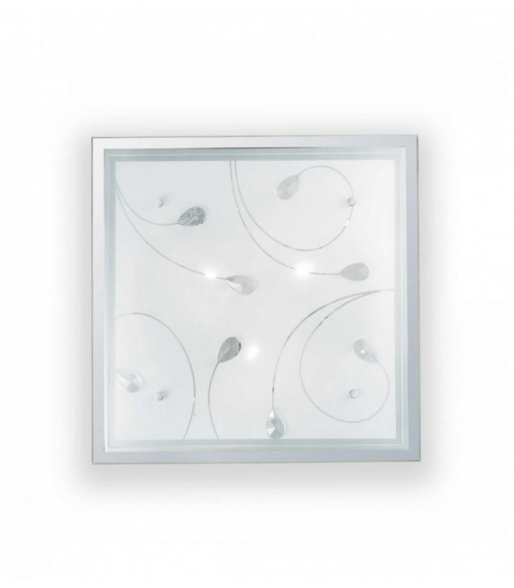 Plafonnier Transparent ESIL 3 ampoules