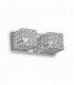 Applique murale Chromée en cristal ADMIRAL 2 ampoules