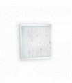 Transparent OCEAN ceiling light 2 bulbs