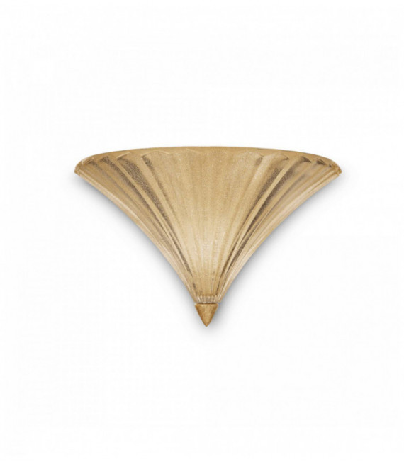 Applique SANTA dorata 1 lampadina Diametro 80 Cm