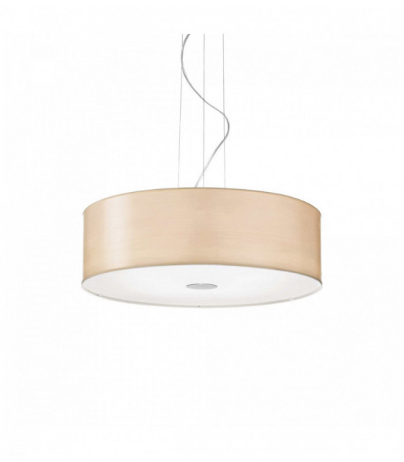 Lampada a sospensione in legno WOODY 5 lampadine