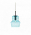 ZENO Blue Suspension 1 bulb Diameter 22 Cm