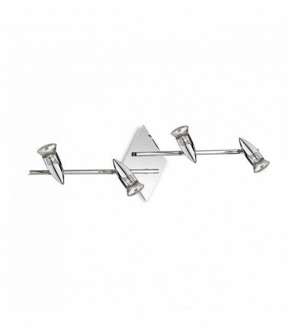 Plafonnier Chrome ALFA 4 ampoules