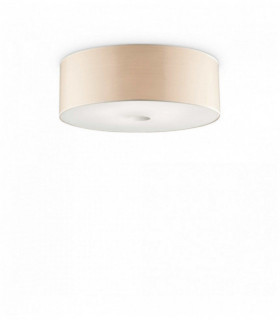 WOODY plafoniera in legno 5 luci