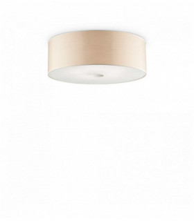 WOODY plafoniera in legno 4 luci