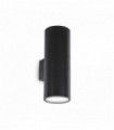 Applique murale Noire GUN 2 ampoules