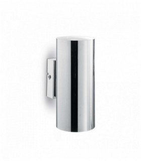 Chrome HOT 2-light wall light