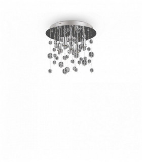 Chrom Deckenleuchte NEVE 5 Lampen
