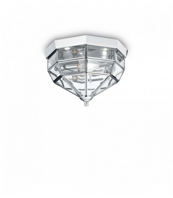 NORMA Chrome ceiling light 3 bulbs