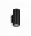 HOT black wall light 2 bulbs