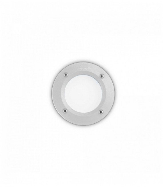 White recessed spot LETI 1 bulb in resin