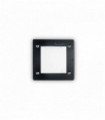 Black recessed spot LETI 1 bulb