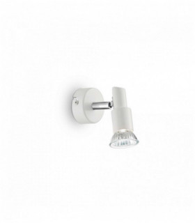 Lampada da parete bianca SLEM 1 lampadina