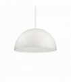 Suspension Blanche DON 1 ampoule Diamètre 24 Cm