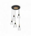 Suspension Noire GRETEL 5 ampoules